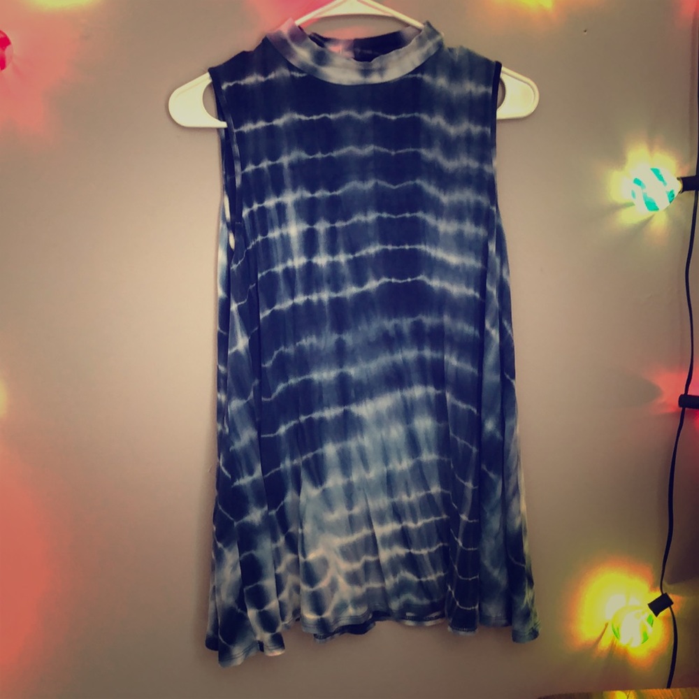 Blue and White tunic